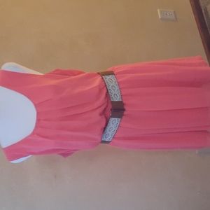 ●By & By melon romper dress size Xl